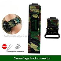 Nailono drobės laikrodžio dirželis Casio G-SHOCK laikrodžiui GA-900 GA700 GA110/100 GM110 modifikuotas Vyriškas sportinis riešo apyrankė juoda 16mm įvairiaspalvis