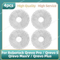 Suderinamas su ( Roborock Qrevo Pro, Qrevo S, Qrevo MaxV, Qrevo Plus ) Pagrindinis šoninis šepetėlis Hepa filtras Mop šluostė Dulkių maišelis Dalys