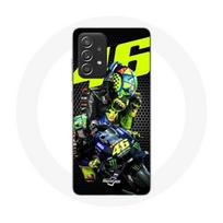 Coque pour Samsung Galaxy A52 Valentino Rossi motoGP 46 Pilote de vitesse