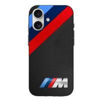 Dėklas - BMW - Iphone 16 Plus - Minkštas - Juodas - M Power Logotipas