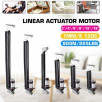 12V 900N 225 svarų Elektrinis linijinis variklis Judėjimo atstumas Eiga Juodas linijinis pavara 50mm 100mm 150mm 200mm 300mm 400mm 50mm/2 inch