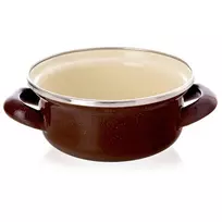 Emaliuotas puodas 600 ml, 14 cm
