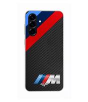 Dėklas BMW Samsung Galaxy A36 telefonui  Silikoninis  juodas, lankstus juoda