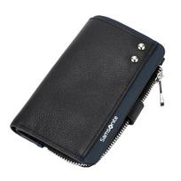 Samsonite vyriška odinė daugiafunkcinė raktų ir monetų piniginė TK7 Fashion Keyring Wallet