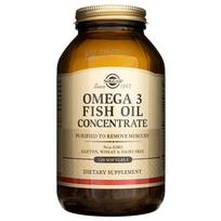 Solgar Omega-3 žuvų taukų koncentratas - 120 minkštųjų gelių