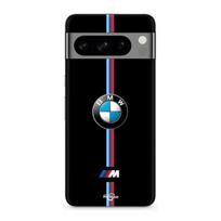 Coque - MANIACASE - Google Pixel 8a Pro - Silicone - Souple - BMW logo juoda