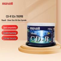 Maxell CD-R 52x 700MB Blank Recordable Discs - 50-Spindle Pack sidabrinė spalva