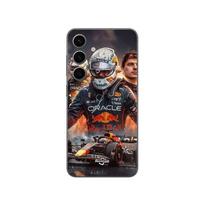 Coque Samsung Galaxy S25 Max Verstappen F1 art wallpaper Maniacase juoda