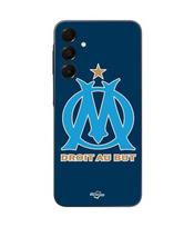 Coque pour Samsung Galaxy A16 logo om olympique de marseille bleu Fond Maniacase juoda