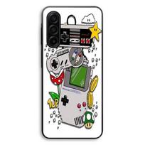 Case For Samsung Galaxy A17 Vintage Nintendo Consoles Old School Maniacase juoda
