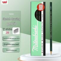 Uni Mitsubishi uni-ball 9800 2B pieštukai
