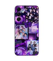 Telefono dėklas - Maniacase - Samsung Galaxy A16 - Silikonas - Minkštas - BTS CONCEPT VIOLET juoda