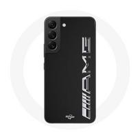 Coque pour Samsung Galaxy S21 FE Amg Logo Carbone Texture