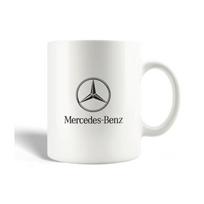 Puodelis - Mercedes-Benz - Automobilis - Keramika - Pilkas - 30 cl - Galima plauti indaplovėje