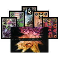 Lenormand Cartomancy kortos Schiffer Publishing