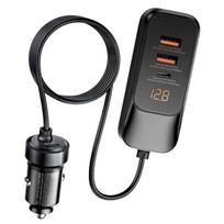 Remax RCC355 PD/QC 120W 2A+2C greitas automobilinis kroviklis (3 lizdai)