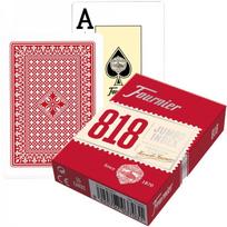 Kosmetinis defektas Fournier 818 pokerio kortos (Raudona)