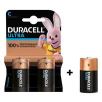 Duracell Ultra C LR14 šarminės baterijos 3 vnt.