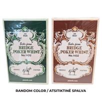Piatnik Bridge - Poker - Whist kortų kaladė 1 vnt. (žalia arba ruda)