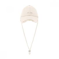 Jacquemus 235ac452 5012 110 La Casquet Artichoke Kutais puošta beisbolo kepuraitė 235AC452-5012 110 (60)