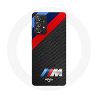 Dėklas, skirtas Samsung Galaxy A52 BMW M Carbon Logo