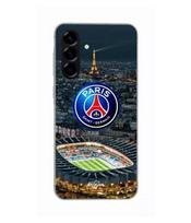 Dėklas Samsung Galaxy A26 psg logotipas stadionas naktis eifelio bokštas Maniacase juoda