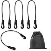 Horse Care 4PCS Elastic Blanket Straps Adjustable Leg Fasteners Double Hook Design for Stable Attachment 1