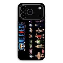 „One Piece Crew Logo All Team Manga Anime“ dėklas, skirtas „iPhone 17 Pro Max“, „Maniacase“ juoda