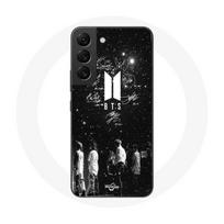 Dėklas – BTS – Samsung Galaxy S21 FE – Minkštas – Juodas – Signature Members