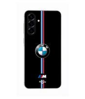 Dėklas - Maniacase - Samsung Galaxy A26 - Silikoninis - Lankstus - BMW logotipas juoda