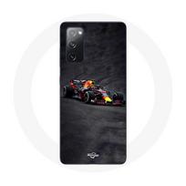 Coque pour Samsung Galaxy S20 FE Formule 1 Max Verstappen F1 noir rouge et jaune