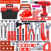 Kids Repair Tool Set Parent-Child Interaction Power Drill Screwdriver For Build Simulated Construction Toys for Boys Child Gifts