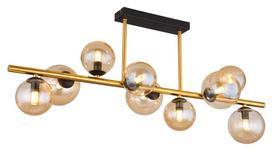 Pakabinamas šviestuvas GLOBO Riha, G9, 870x300x380 mm, komplektacijoje su LED lemputėmis, 9x3,5W, 35