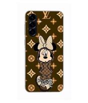 Case - Maniacase - Samsung Galaxy A36 - Silicone - Soft - Minnie DISNEY LV Brown juoda