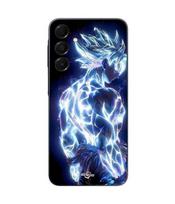 Dėklas - Maniacase - Samsung Galaxy A16 - Dragon Ball Z Goku Ultra Instinct - Silikoninis - Blizgus juoda