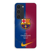 Case For Samsung Galaxy S23 Plus Barcelona FC Real Madrid Champions League Maniacase juoda