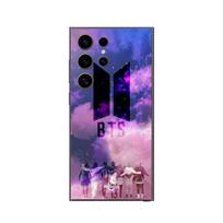 Coque - Maniacase - Samsung Galaxy S24 Ultra - Noir - Souple - Kpop BTS juoda