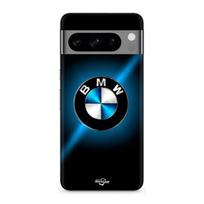 Phone case - MANIACASE - Google Pixel 8 Pro - BMW Logo - Black - Soft - Glossy juoda