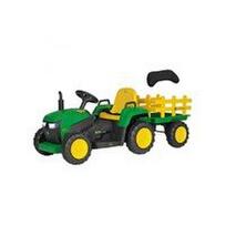 Traktoriukas PEG PEREGO JOHN DEERE FARM POWER su priekaba