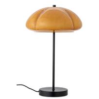 Ochros spalvos stalinis šviestuvas (aukštis 46,5 cm) su stiklo gaubtu Kinoko – Bloomingville