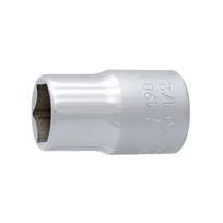 Unior 190/1 6p rakto galvutė | 1/2" / 15mm
