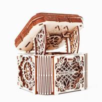Medinis 3D Wooden city konstruktorius paslapčių dėžutė, 176 detalės