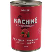 Louie – vieno baltymo konservai šunims su antiena ir spanguolėmis, 400 g