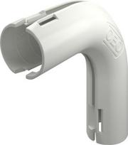 90° pagrieziens Quick-Pipe M20, PP, dzidri balts, 9010 2154064 | 4012196878208