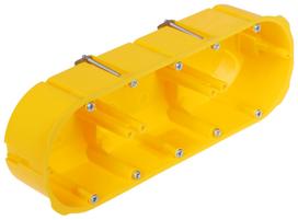 DVIGUBA ĮMONTUOJAMA DĖŽUTĖ PK-3X60/K-G/SG/EPN Elektro-Plast