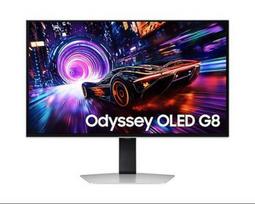 Samsung Odyssey OLED G8 G81SF S27FG810SU | 27" | 16:9 | 240Hz | 0.03 ms | 3840 x 2160 pixels | 250 cd/m² | HDMIx2 | Silver