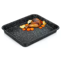 Kepimo forma 4 l, juoda, 39,5 × 33,5 × 4,5 cm