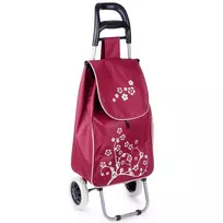 Pirkinių vežimėlis 30 l, bordo