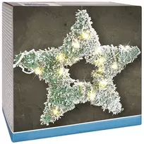 Kalėdinė žvaigždė su LED apšvietimu 58 cm