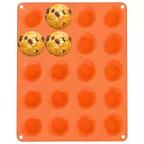Silikoninė mini keksiukų forma 29 × 23,5 cm